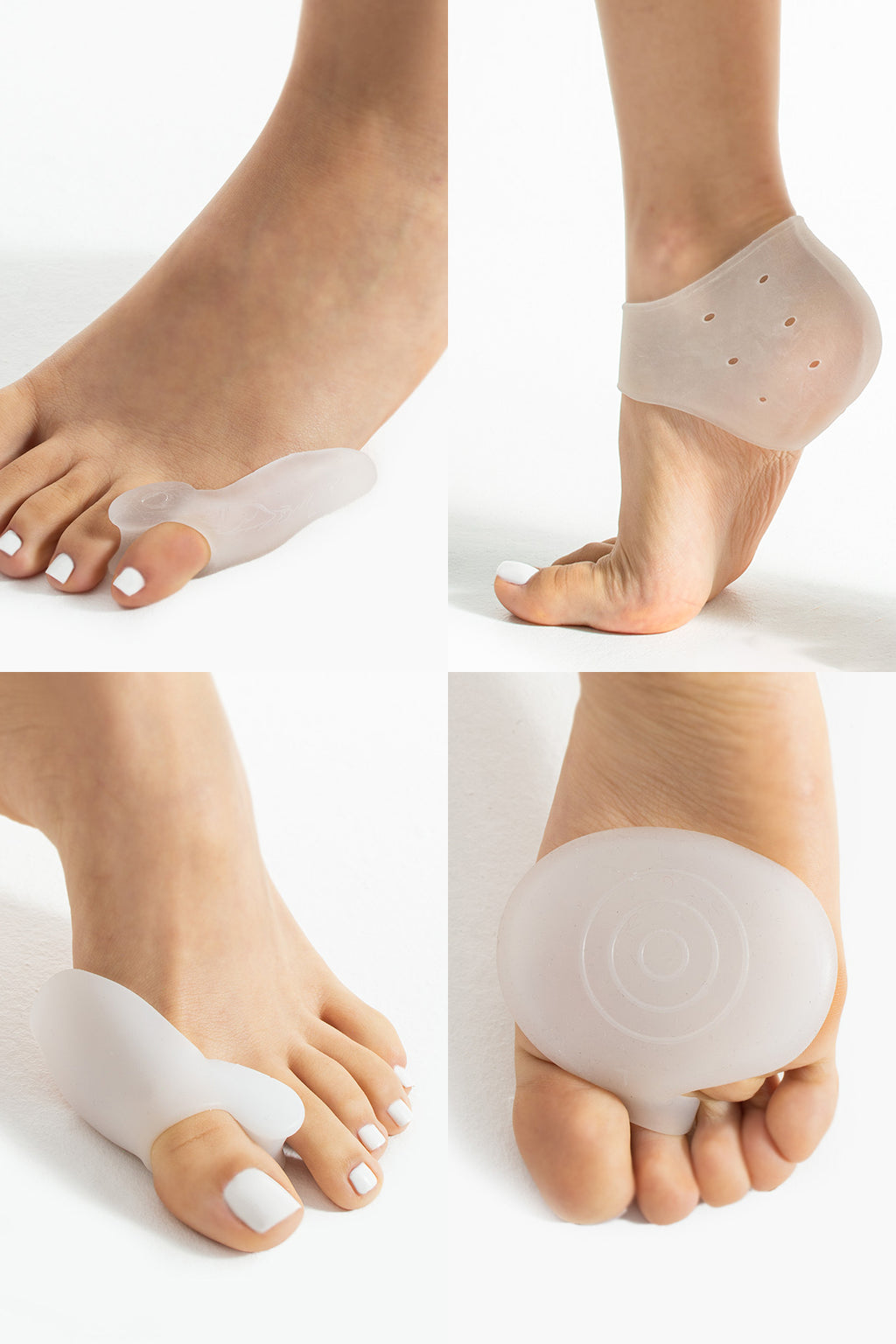 Silikon Ayak Bakım Seti | Bunyon, Nasır, Metatarsal & Topuk Destekleyici Koruyucu