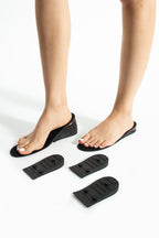 Unisex Gizli Topuk 3-5-7 cm Boy Uzatan Ortopedik Tabanlık Şok Emici Yükseltici