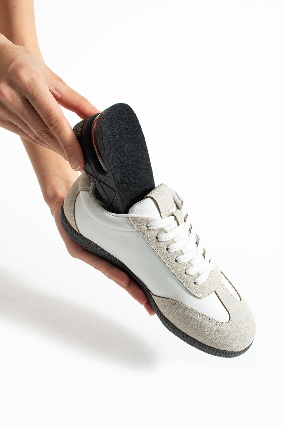 3-5 cm Hava Yastıklı Gizli Topuk Tabanlık Boy Uzatan & Konforlu Yürüyüş