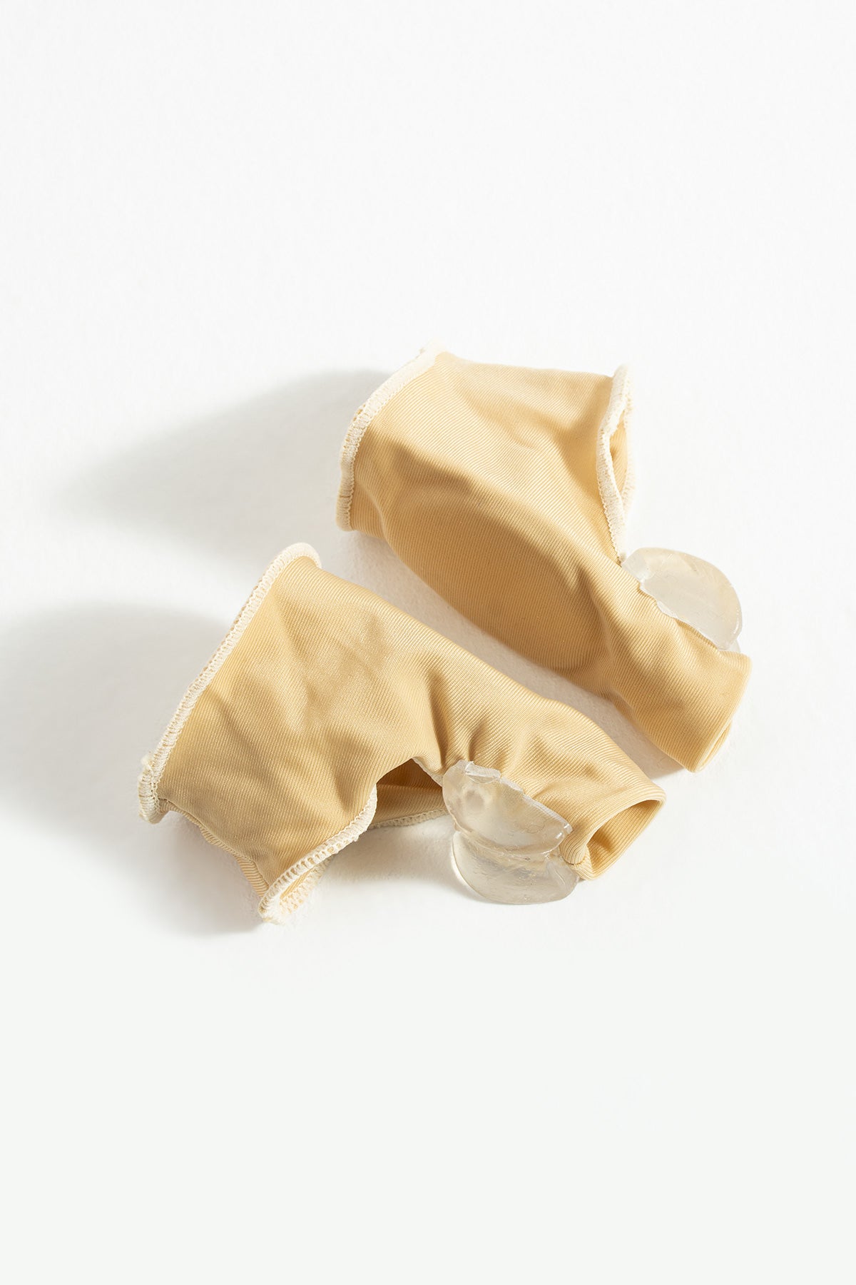 Kumaş Kaplı Silikon Halluks Valgus Gece Ateli Baş Parmak Kemik Çıkıntısı Düzeltici