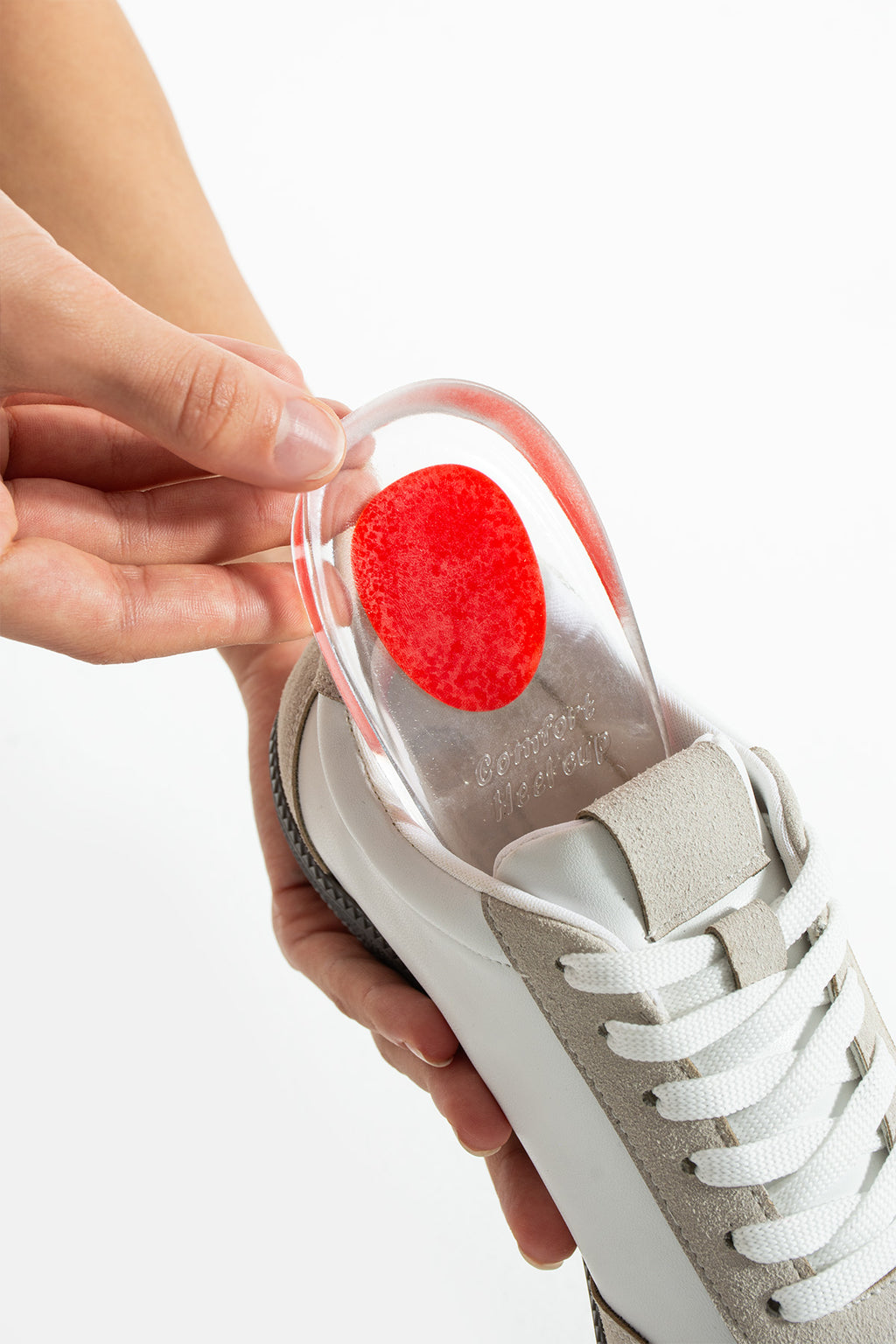 Yapışkanlı Silikon Topukluk | Kaymaz Darbe Emici Topuk Destek & Ağrı Azaltıcı